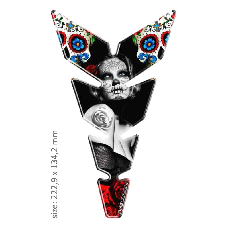 Degvielas tvertnes vāciņš Drukāt - MOON Slim Mexican Tatoo 2