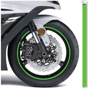 Atstarojošā loka lente Drukāt fluo zaļš