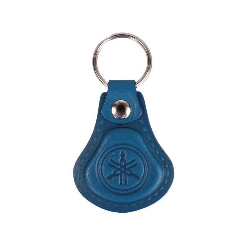 Ādas atslēgu piekariņš Yamaha zils