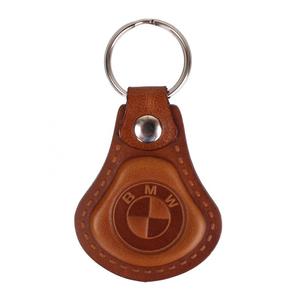 Ādas atslēgu piekariņš BMW brūns