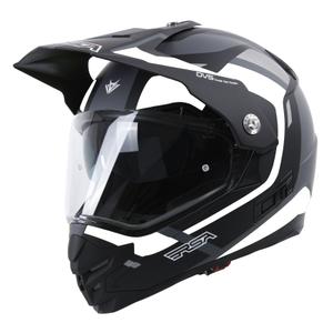 Enduro ķivere RSA MX-01 EVO melns-balts-pelēks izpārdošana