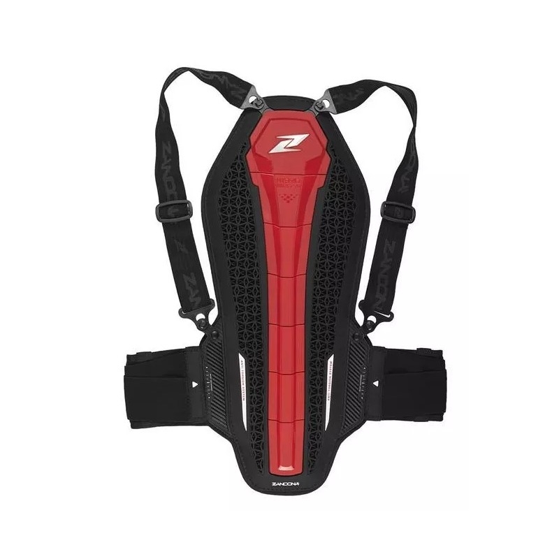 Muguras aizsargs Zandona Hybrid Back Pro X6 sarkans 158-167 cm