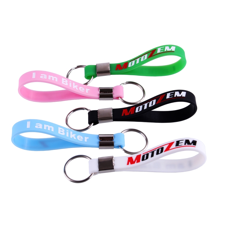 MotoZem atslēgu piekariņš zils