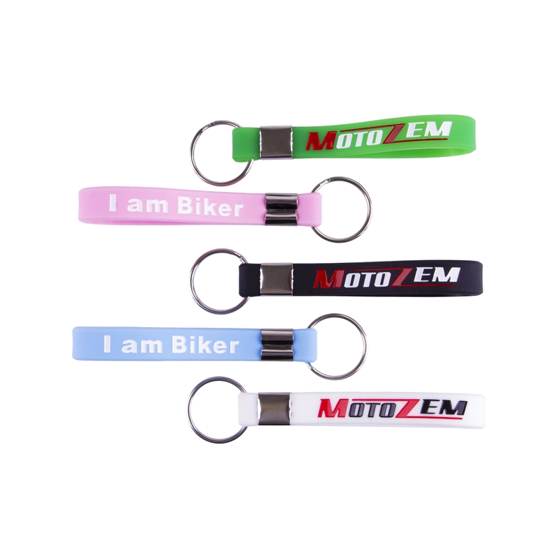 MotoZem atslēgu piekariņš zils