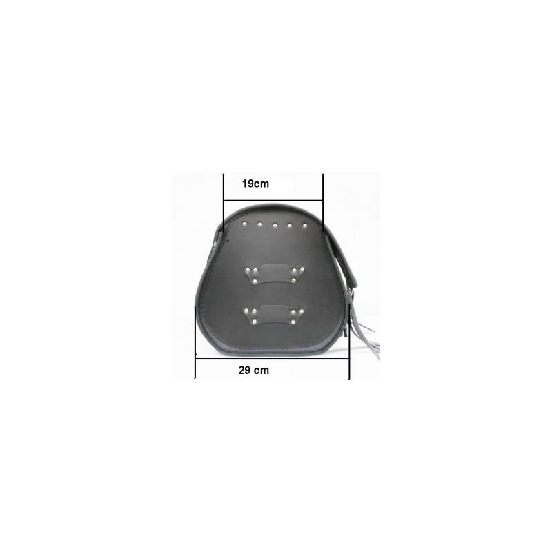 Chopper RSA-9C ādas motocikla futrālis - garums 48