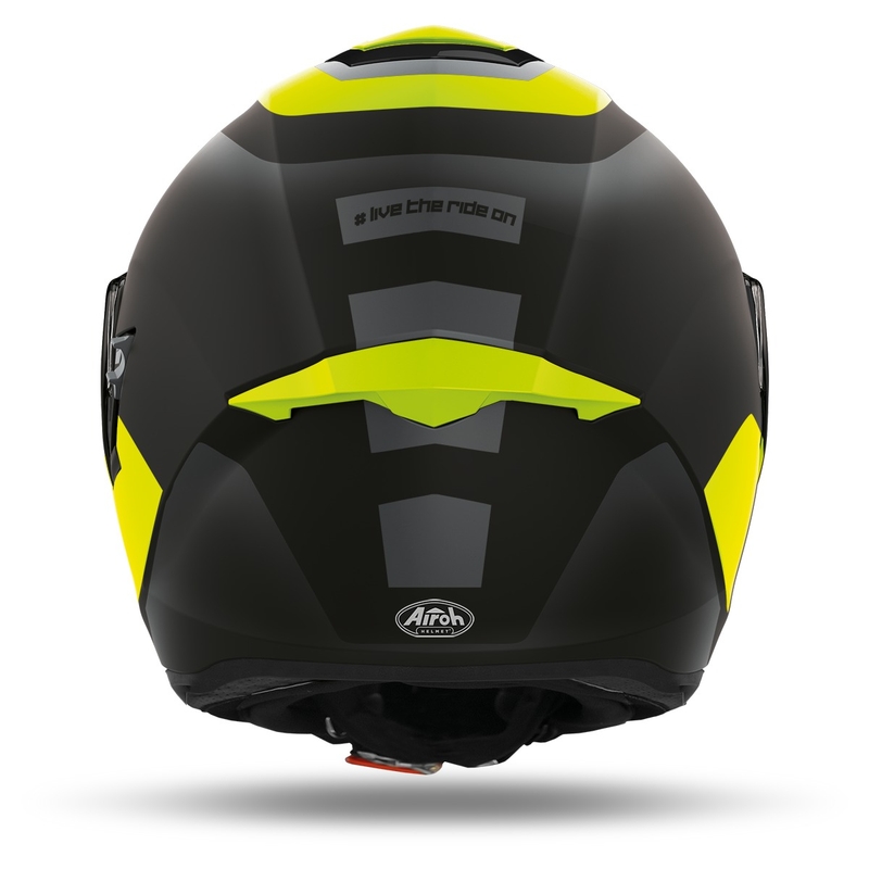 Integrēta motocikla ķivere Airoh ST.501 Dock 2022 fluo dzeltena matēta izpārdošana