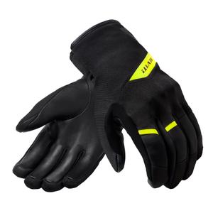 Motocikla cimdi Revit Grafton H2O black-fluo yellow