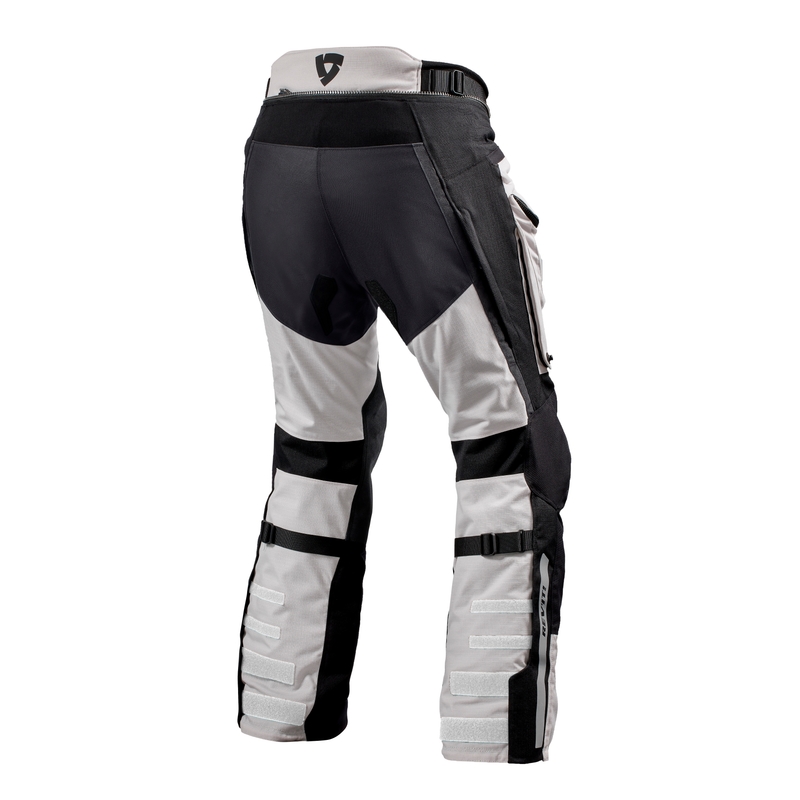 Revit Defender 3 GTX motocikla bikses sudraba- melnas pagarinātas