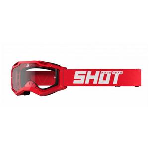Motokrosa brilles Shot Assault 2.0 Solid red