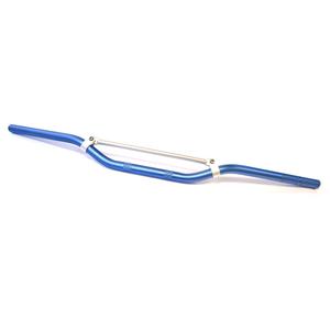 Cross/enduro motocikla stūres ar trapecēm zilā krāsā