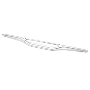 Cross/enduro motocikla stūre ar trapeces sudraba krāsā