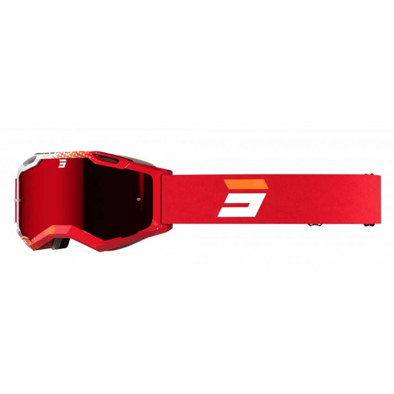 Motokrosa brilles Shot Iris 2.0 Fusion red