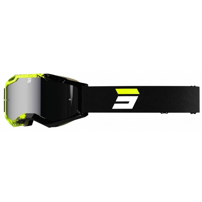 Motokrosa brilles Shot Iris 2.0 Fusion black-fluo yellow