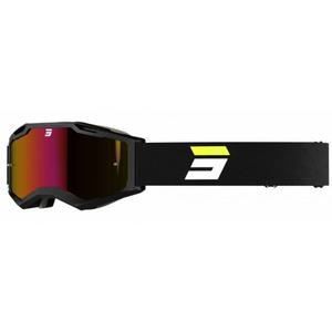 Motokrosa brilles Shot Iris 2.0 Tech fluo dzeltens-balts-melns