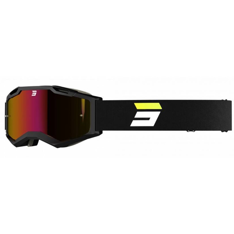 Motokrosa brilles Shot Iris 2.0 Tech fluo dzeltens-balts-melns
