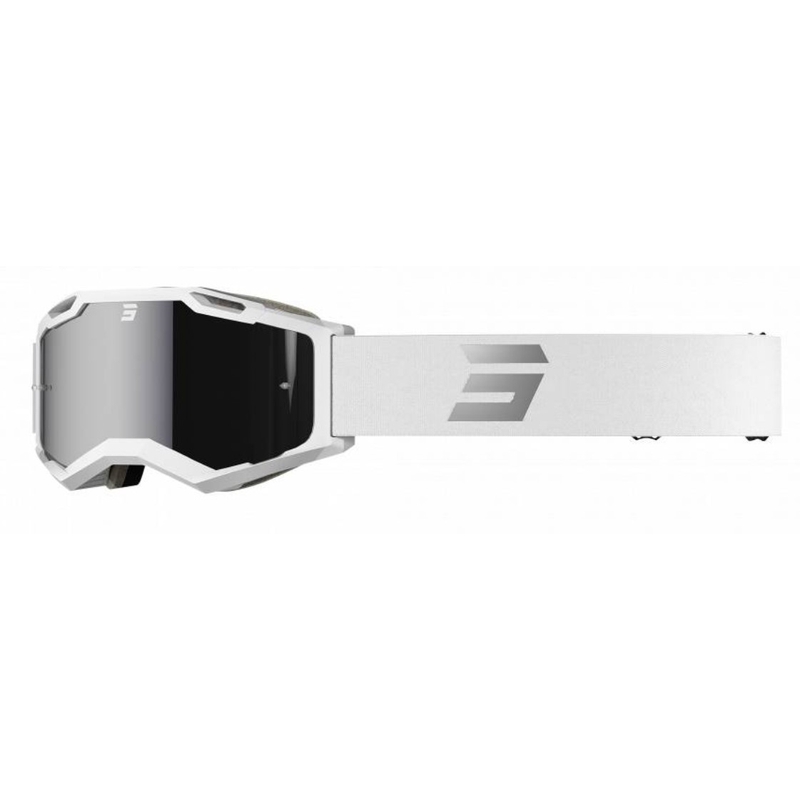 Motokrosa brilles Shot Iris 2.0 Tech silver