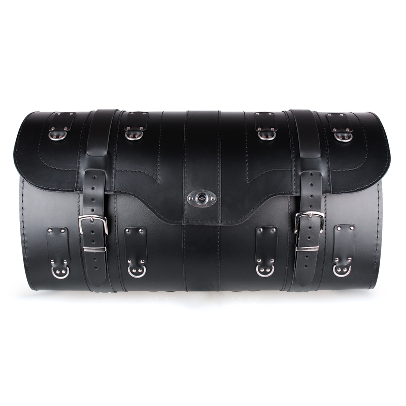 Chopper RSA-16A ādas motocikla futrālis ar slēdzeni