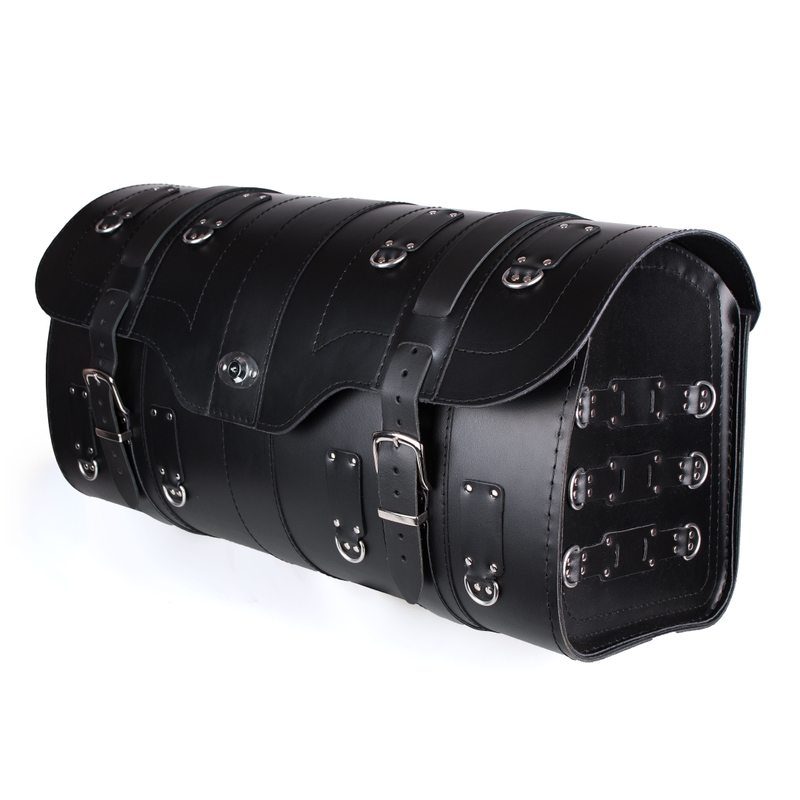 Chopper RSA-16A ādas motocikla futrālis ar slēdzeni