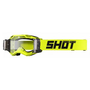 Motokrosa brilles Shot Assault 2.0 Solid Roll-Off fluo yellow