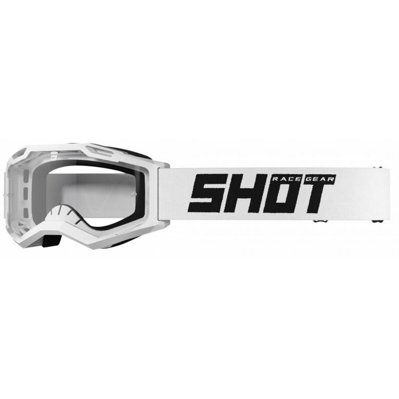 Motokrosa brilles Shot Assault 2.0 Solid white