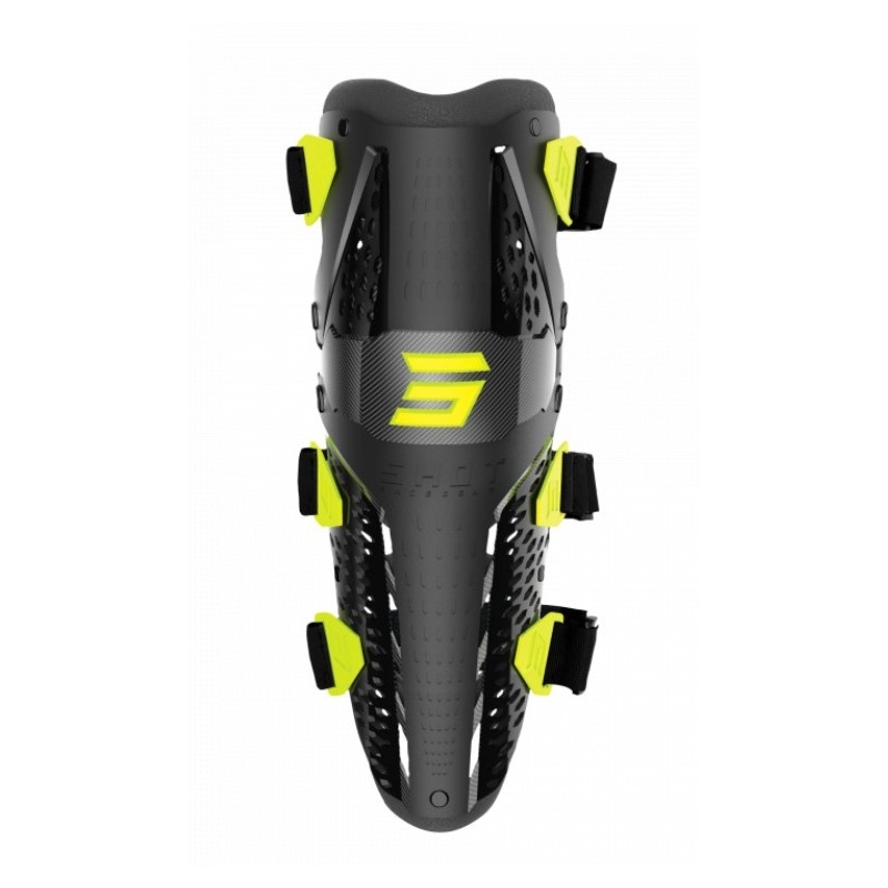 Ceļu spilventiņi Shot Airflow melni-fluo dzelteni
