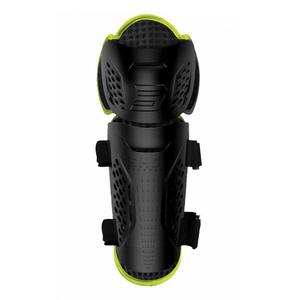 Shot Optimal 2.0 melni-fluo dzelteni bērnu ceļgalu uzliktņi