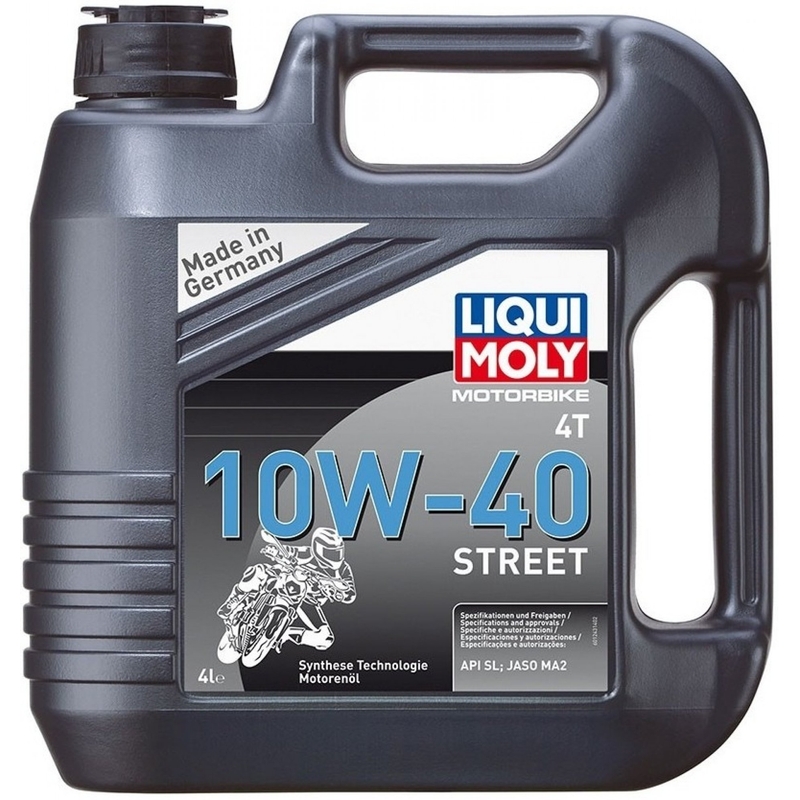 LIQUI MOLY Motocikls 4T 10W40 Street 4 l
