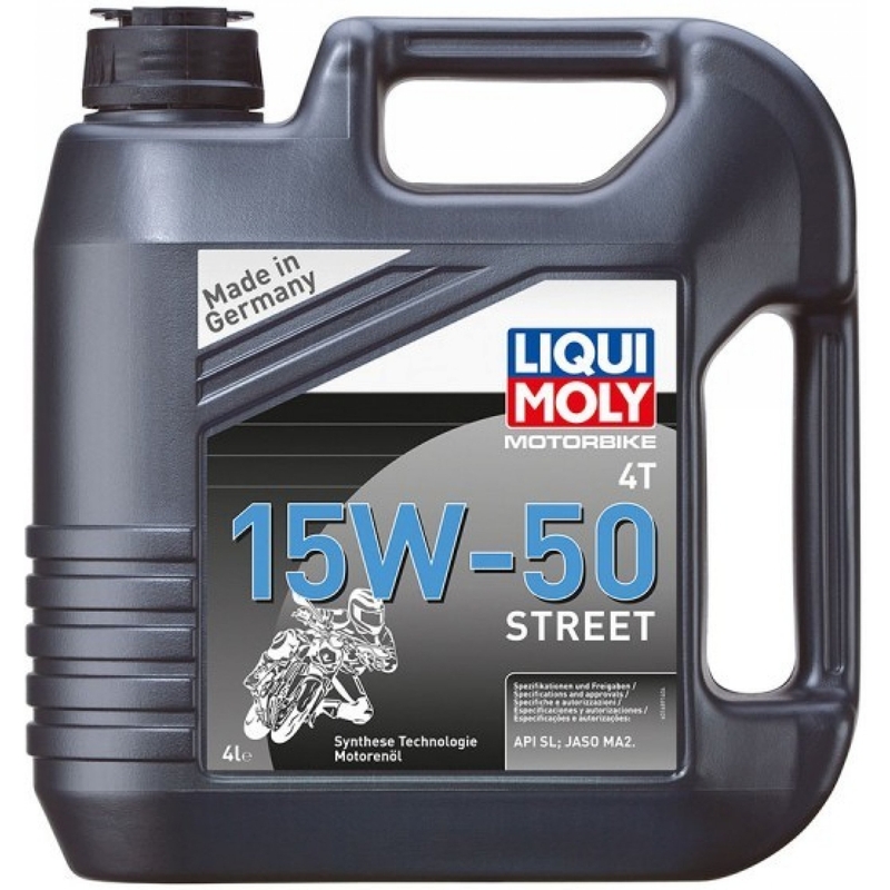 LIQUI MOLY Motocikls 4T 15W50 Street 4 l