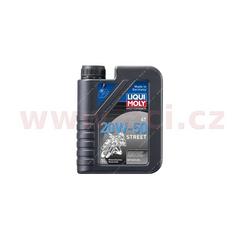 LIQUI MOLY Motocikls 4T 20W50 Street 1 l