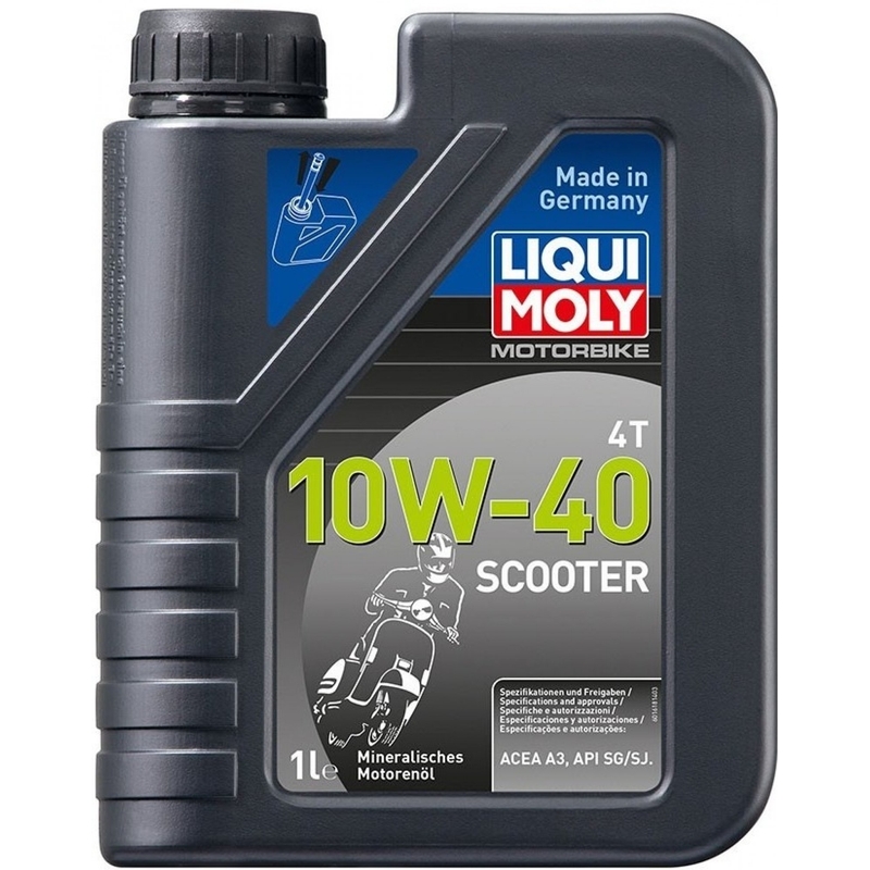 LIQUI MOLY Motocikls 4T 10W40 Skūteris 1 l
