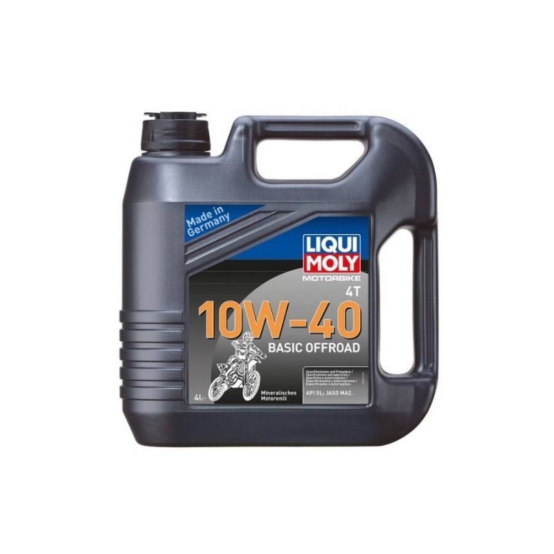 LIQUI MOLY Motorbike 4T 10W40 Basic Offroad 4 l