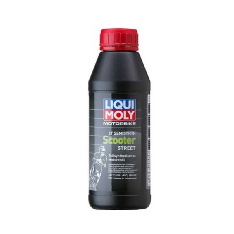 Motoreļļa LIQUI MOLY Motorbike 2T Semisynth Scooter 500 ml
