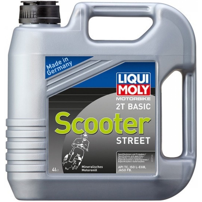 LIQUI MOLY Motocikls 2T Basic Scooter 4 l