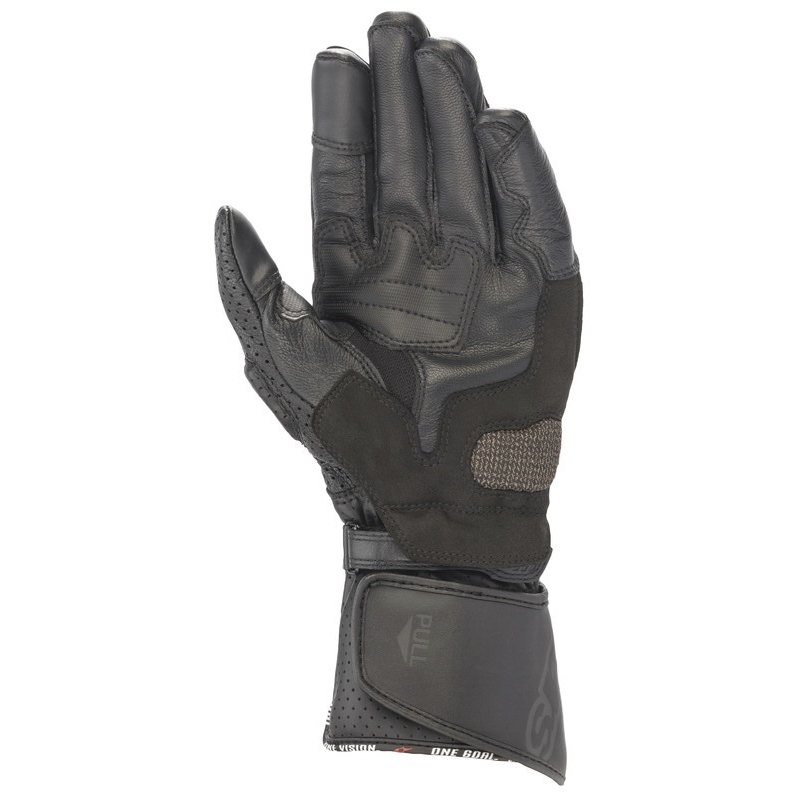 Alpinestars SP-8 melni motocikla cimdi