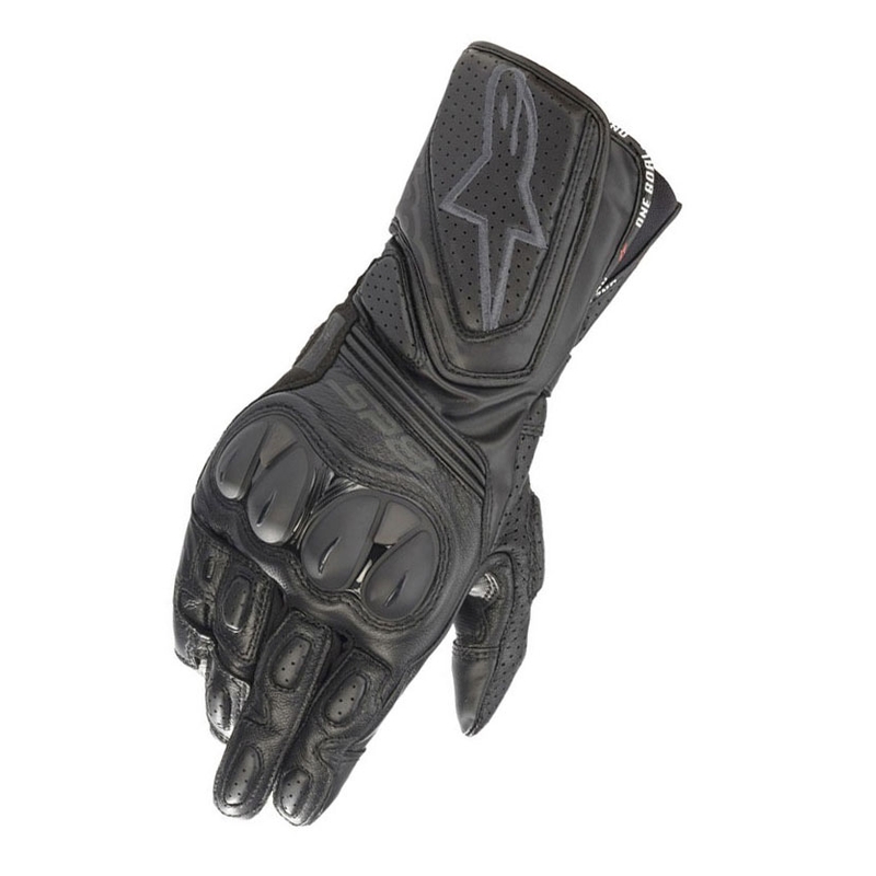 Alpinestars SP-8 melni motocikla cimdi