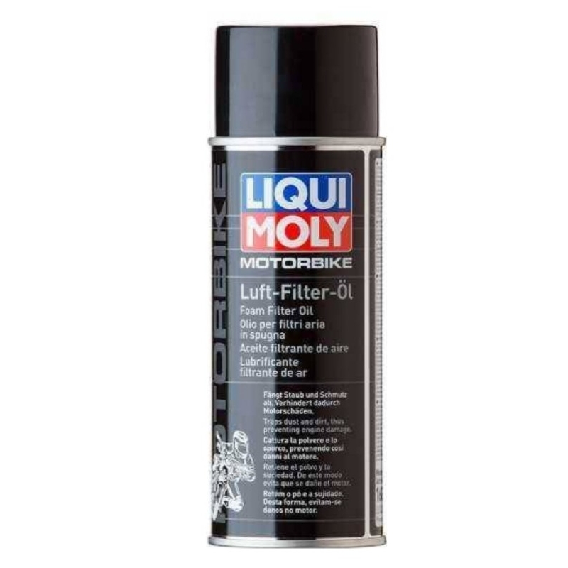 LIQUI MOLY motociklu gaisa filtra eļļas aerosols 400 ml