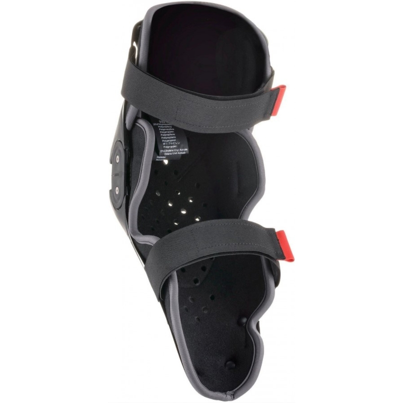 Alpinestars SX-1 V2 melni un sarkani ceļa spilventiņi