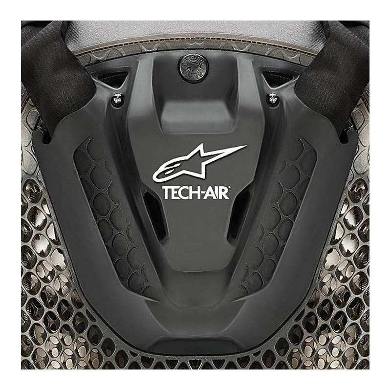 Alpinestars Tech-Air® 5 pelēk-melna drošības spilvena veste