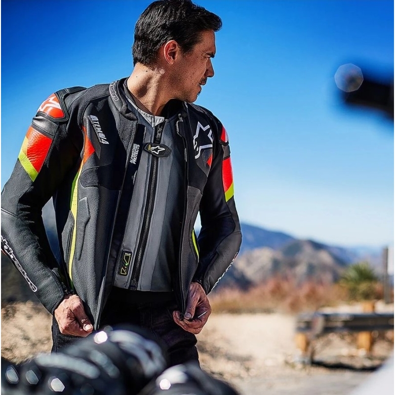 Alpinestars Tech-Air® 5 pelēk-melna drošības spilvena veste