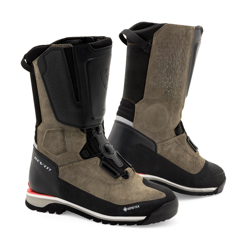 Revit Discovery GTX motocikla zābaki brūni