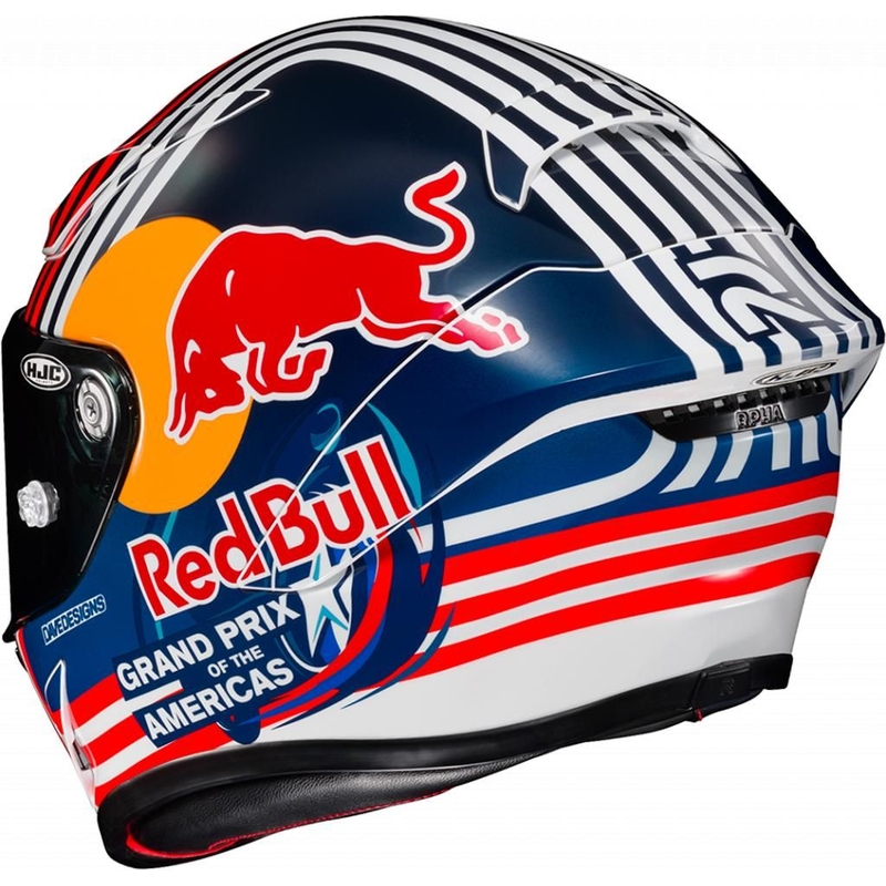 Integrální přilba na motorku HJC RPHA 1 Redbull Austin GP MC21 červeno-modro-bílá výprodej