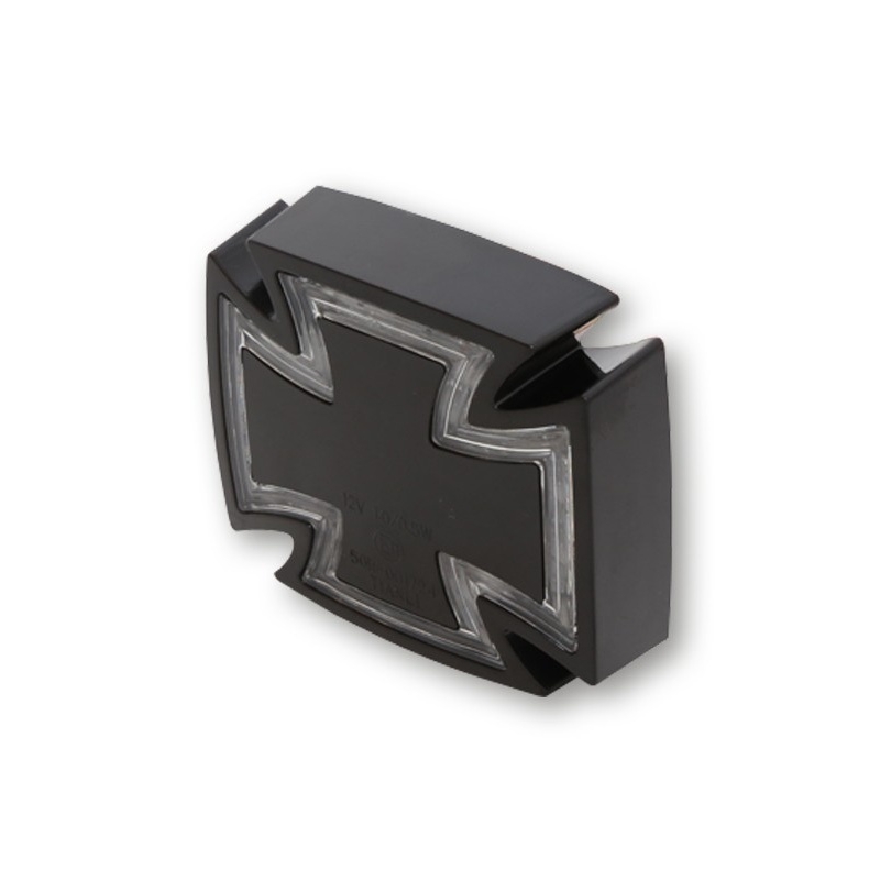 Universální LED zadní světlo Highsider Gothic černé výprodej