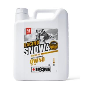Sniega motociklu eļļa Ipone Snow racing 4T 0W40 4 l