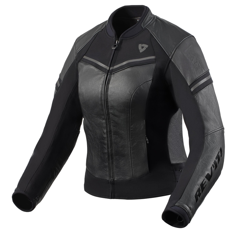 Sieviešu Revit Median motocikla jaka black-anthracite