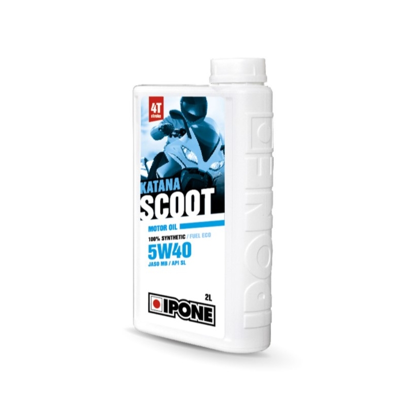 Motorový olej pro skútry Ipone Katana Scoot 5W40 2 l výprodej