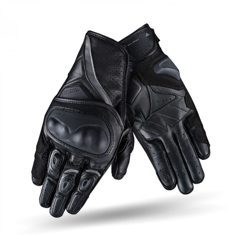Motocikla cimdi Shima Spark 2.0 melni