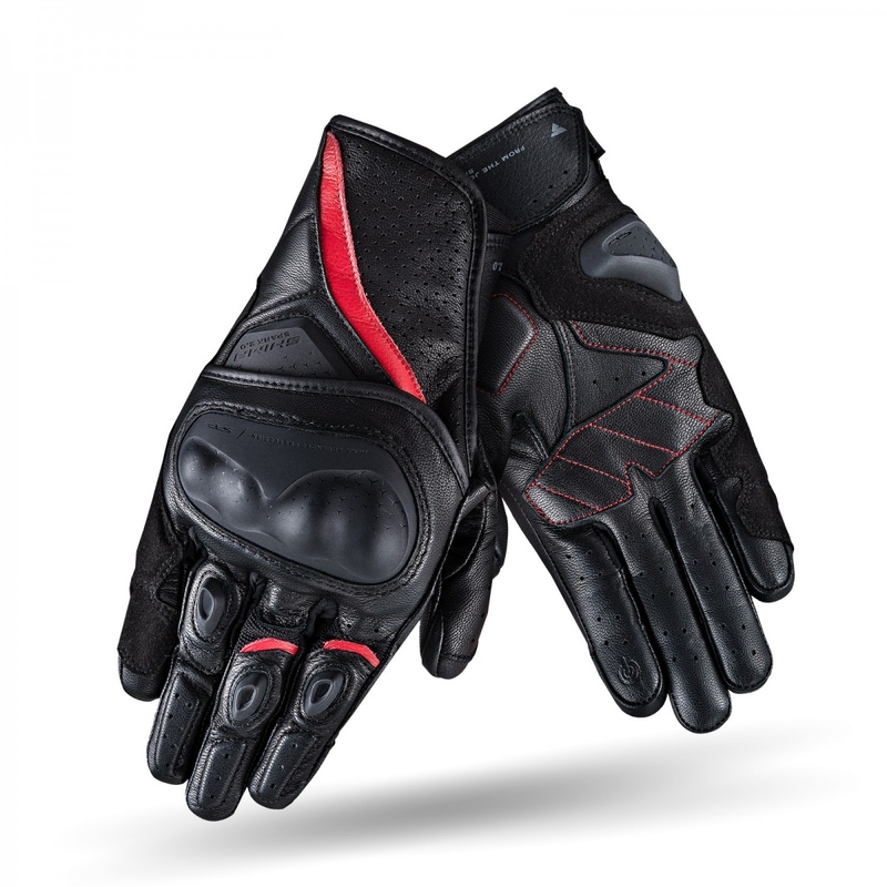 Motocikla cimdi Shima Spark 2.0 black-red