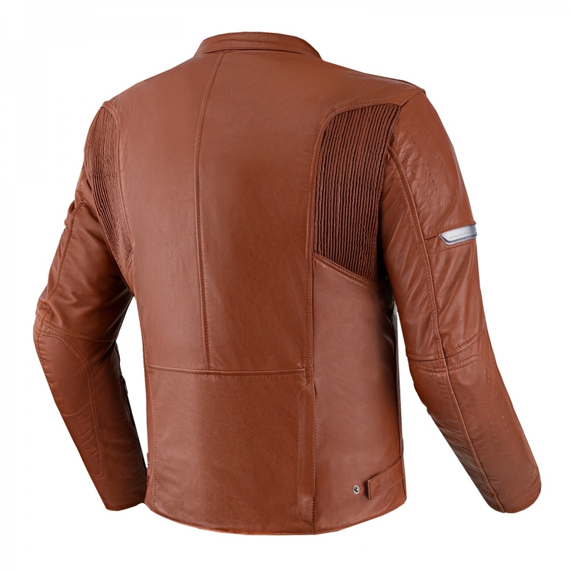 Shima Hunter+ 2.0 gaiši brūna motocikla jaka