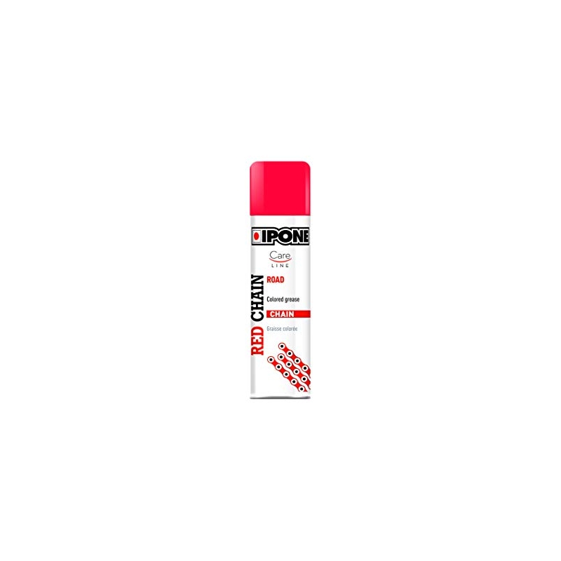Ipone Spray Chain Red 250 ml sarkans 250 ml sarkans