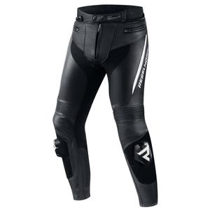 Rebelhorn Fighter Melnas un baltas motocikla bikses izpārdošana